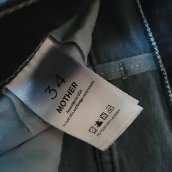 Mother The Hustler Roller Sneak Jeans in Karaoke In Kyoto - Picture 4 of 8